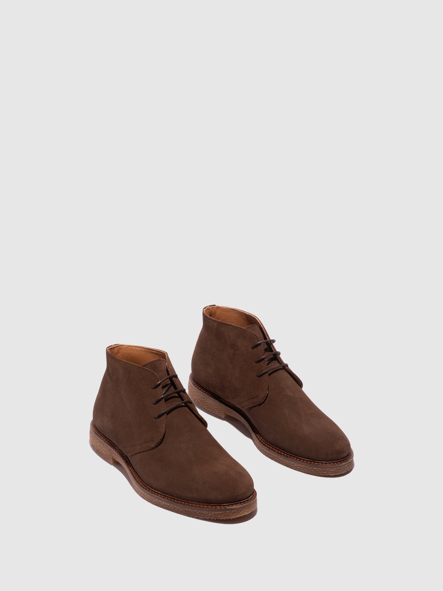 Foreva Botins com Atacadores em Castanho